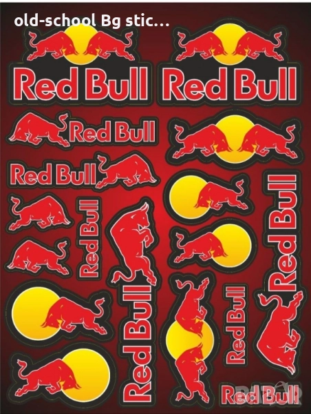 Стикери 'Red Bull' и 'Monster' , снимка 1