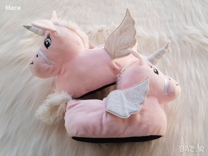 Детски пантофи Еднорог №26/27, снимка 1