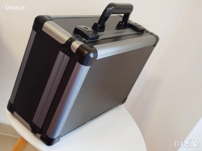 ⚫ BLACK 👁️‍🗨️👁️‍🗨️ FRIDAY⚫Алуминиев Куфар 380/260/160, снимка 1