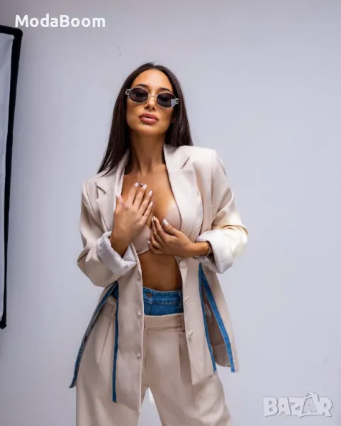 Бял дамски комплект , снимка 1