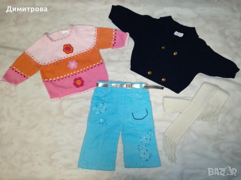 Бебешки дрехи за момиче ръст 68 см, снимка 1