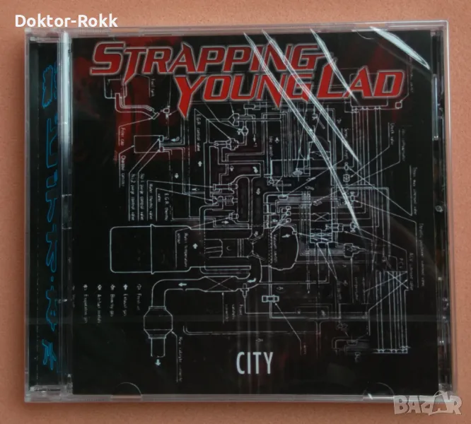 STRAPPING YOUNG LAD - City 1997 (Re-Issue 2007) (CD), снимка 1