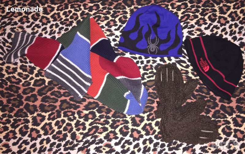 Детски зимен лот - шал и шапка Children’s place и ръкавички, снимка 1