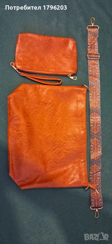 Две дамски чисто нови чанта и раница, снимка 1