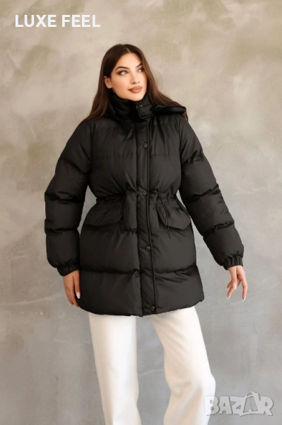 Дамско Зимно Яке с Качулка , снимка 1