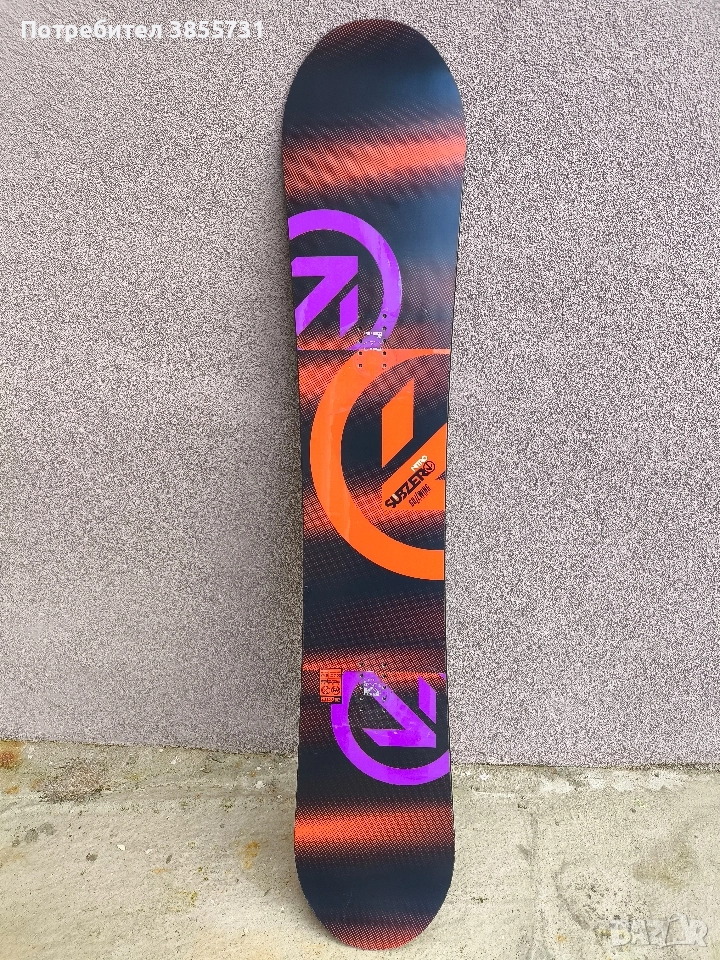 сноуборд Nitro Subzero 155 нитро, снимка 1