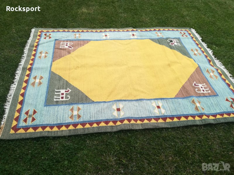 Ествествено тъкан килим Козяк 230см/165см, снимка 1
