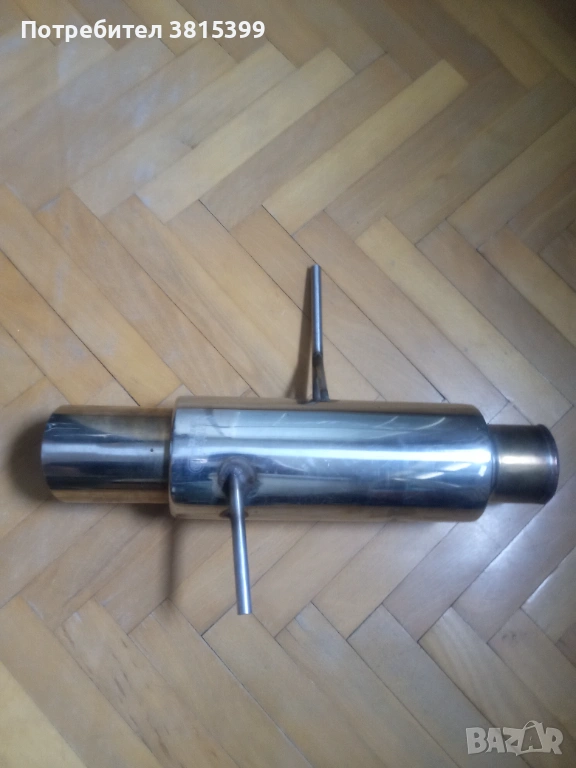 Спортно неръждаемо гърне с шини за Ауди А4 Б5, снимка 1