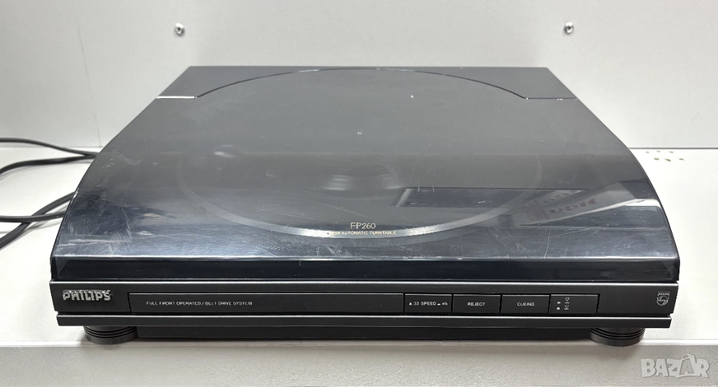 Грамофон PHILIPS FP260/00R полуавтоматичен, снимка 1