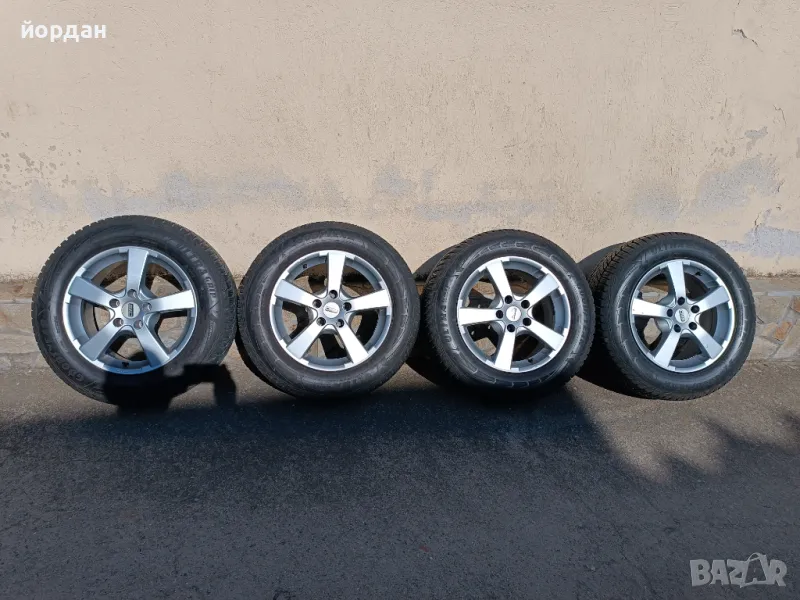 Гуми с джанти 225/60/16...5*112., снимка 1