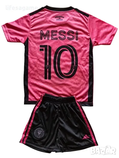 Детски футболен екип Интер Маями Меси комплект Inter Miami тениска Messi , снимка 1