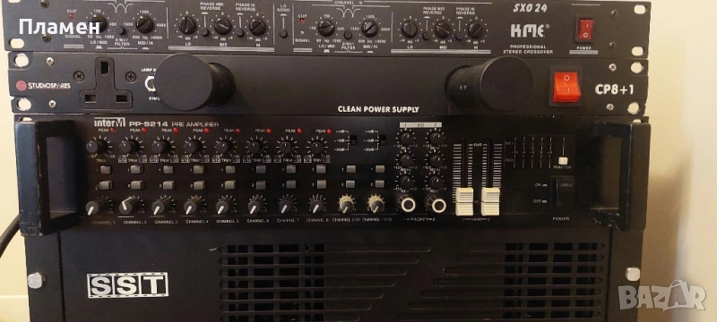 Крайни стъпала CROWN SLS 602 и SST, кросовер KMЕ, смесител INTER-M, снимка 1