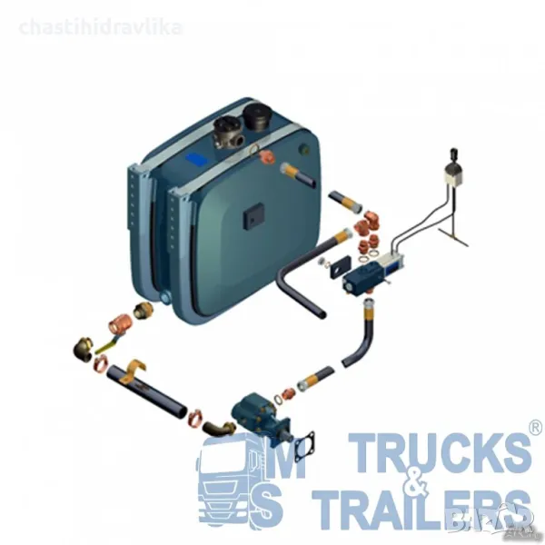 Еднокръгова хидравлична система HYVA за ZF скоростна кутия, снимка 1