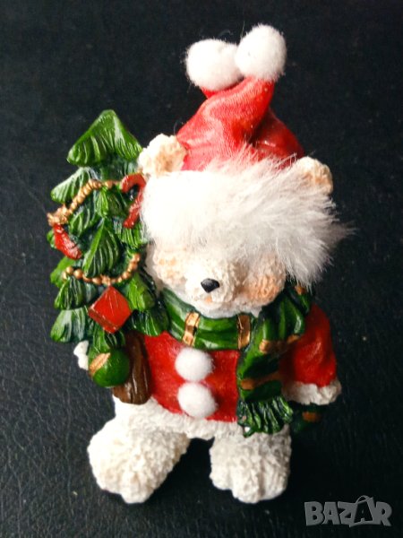 НОВО! Коледен Мечо с Елха. Коледна Украса, снимка 1