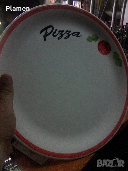 Италианска порцеланова чиния за пица 30 сантиметра, снимка 1