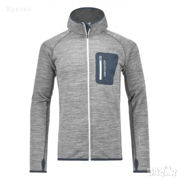 Ortovox Melange Fleece Hoodie - Оригинално мъжко горнище р-р L, снимка 1