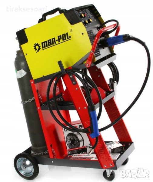Количка за заваръчни апарати MAR-POL M6610, 60 кг, снимка 1
