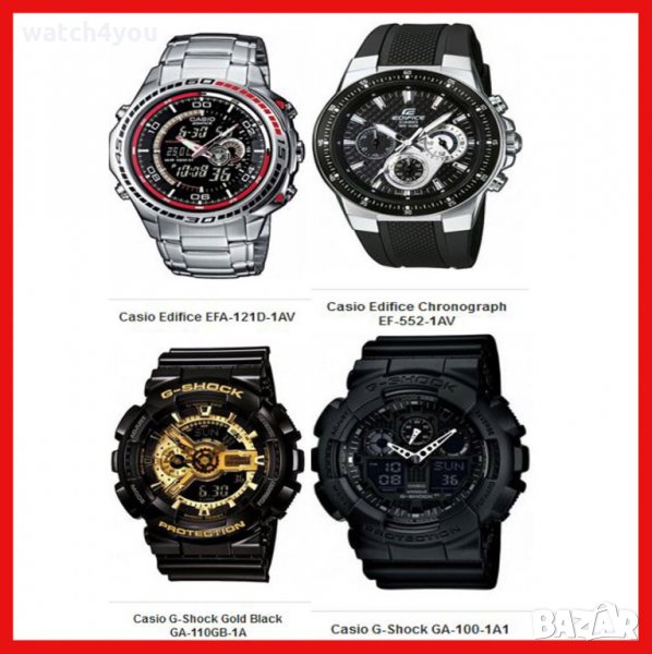 ПРОМОЦИЯ НА ВСИЧКИ МОДЕЛИ CASIO.ОРИГИНАЛНИ ЧАСОВНИЦИ КАСИО.BABY-G G-SHOCK EDIFICE SHEE BA GMA GA EF, снимка 1