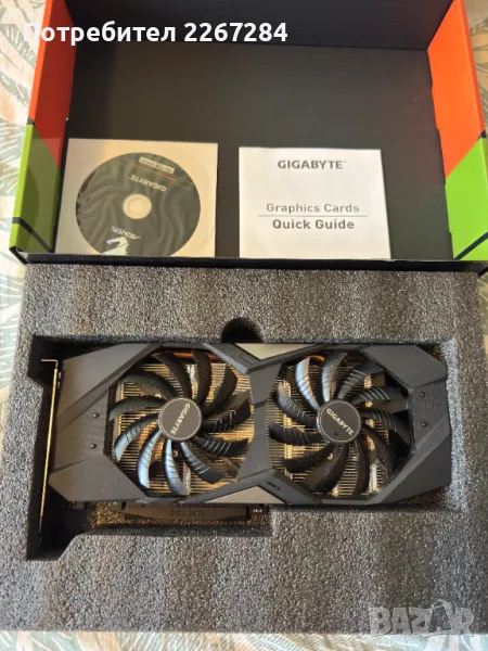 Gigabyte 1660 TI OC, снимка 1
