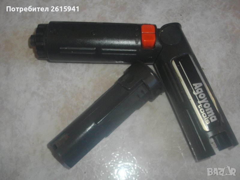 3,6V AGOYOMA-Акумулаторна Реверсивна Отвертка-240мм-3,6 Волта-Сгъване 0-45/Патронник-6мм-6 Степени, снимка 1