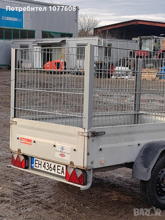 Регистрирано туристическо ремарке с общо допустимата максимална маса до 750кг , снимка 1