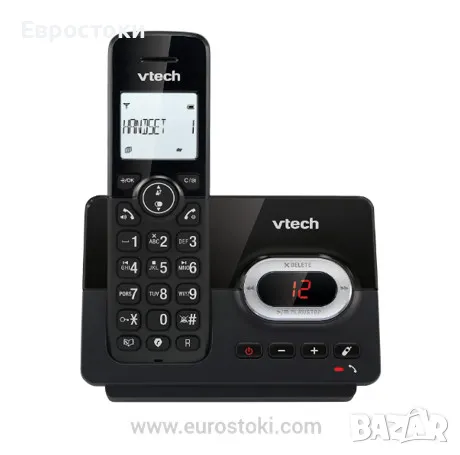 Безжичен телефон VTech CS2050 с телефонен секретар, стационарен DECT телефон, снимка 1