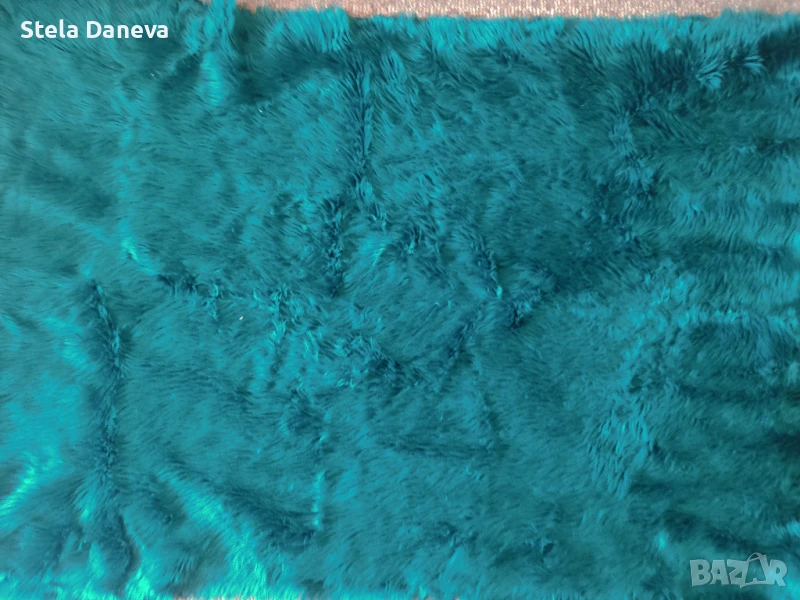 Тъмнозелен губер / покривка за легло 195Х125см, снимка 1