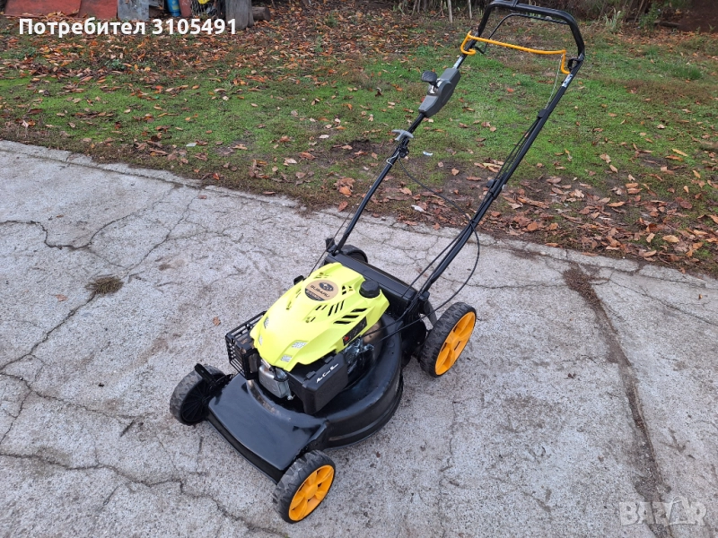 Косачка Husqvarna Subaru 5.5 к.с. 51см нож мулчираща големи гуми, снимка 1