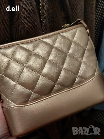 Ш анелl Нова чанта Златист цвят