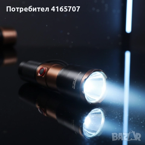 Мощен LED фенер COBA TG – 2000 м обхват, USB Type-C зареждане, Power Bank функция, снимка 5 - Други - 52814774
