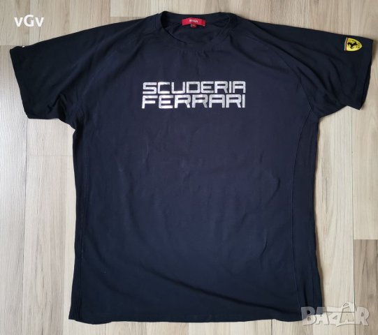 Мъжка тениска Scuderia Ferrari - XL/XXL, снимка 1 - Тениски - 33202661