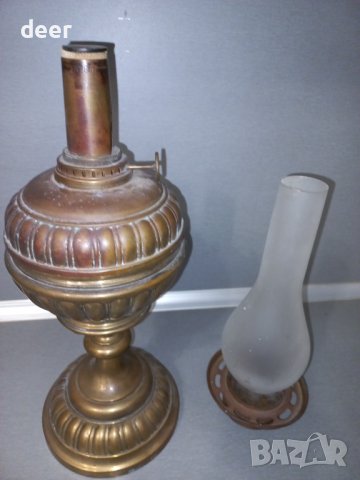 Старинна  висока лампа, снимка 8 - Други - 42962122