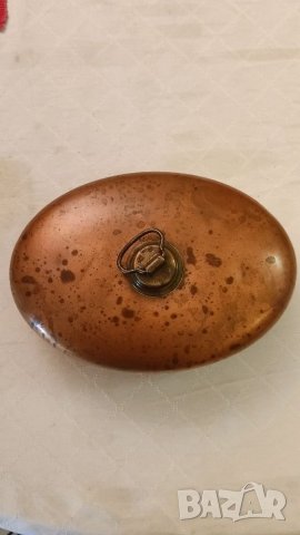 Стара бакърена, медна грейка Rein-Kupeer. , снимка 2 - Антикварни и старинни предмети - 38559601