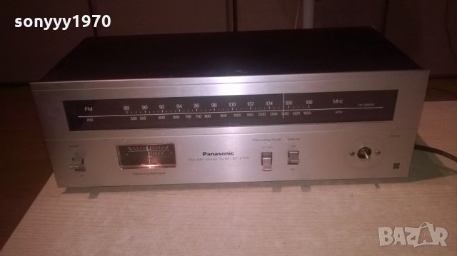 panasonic st-2700 tuner-japan-внос швеицария, снимка 6 - Ресийвъри, усилватели, смесителни пултове - 26260954