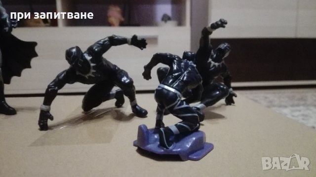 3 бр. фигурки Черната пантера, снимка 4 - Фигурки - 43121417