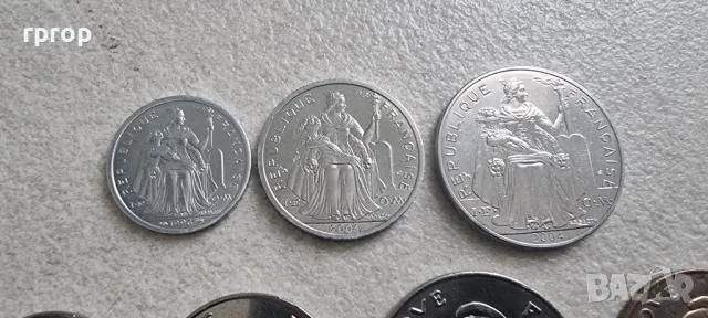 Френска полинезия. 1, 2, 5,10, 20, 50 и 100 франка. 1975- 2004 година. UNC. Чисто нови. 7 бр., снимка 12 - Нумизматика и бонистика - 49841286