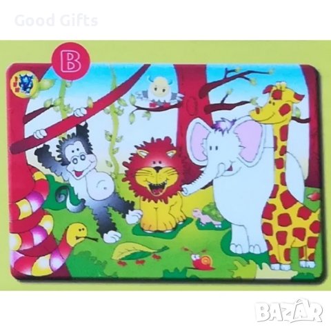 Голям детски пъзел, 77см х 54 см, 28 елемента, снимка 6 - Игри и пъзели - 43139784