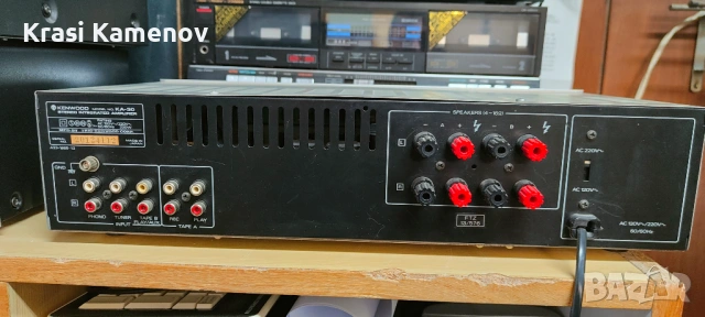 Kenwood KA-30 е винтидж стерео интегриран усилвател, снимка 5 - Ресийвъри, усилватели, смесителни пултове - 53273962