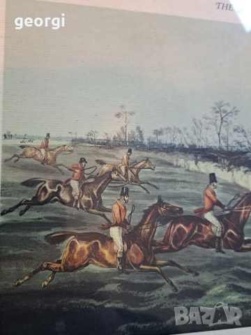 картина на ловна сцена 32/4, снимка 8 - Картини - 53159699