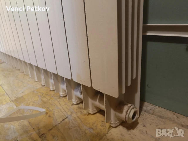 Алуминиев радиатор 18 гледера 800 междуосие., снимка 2 - Печки, фурни - 50839668