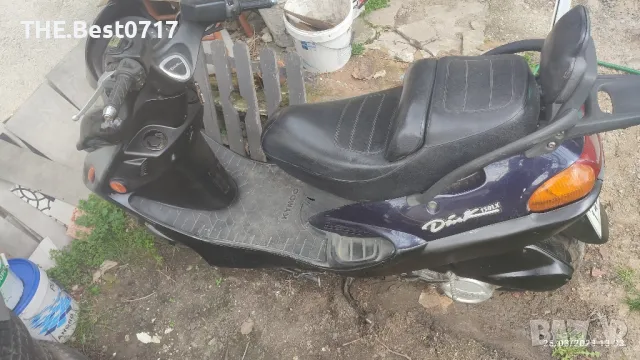 Скутер Кимко 150кубика Бартер 