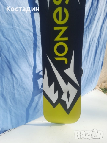 Сноуборд Jones MTN twin 164Wсм с автомати, снимка 9 - Зимни спортове - 52851427