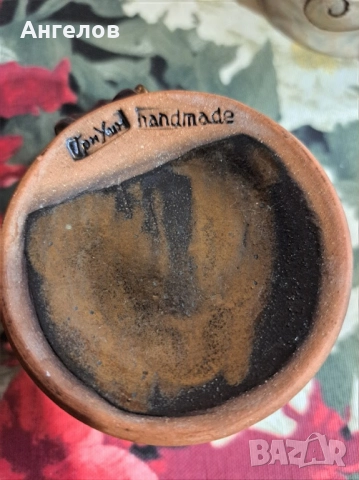 Авторски арт порцеланов сервиз за кафе, с подпис, снимка 6 - Сервизи - 51996861