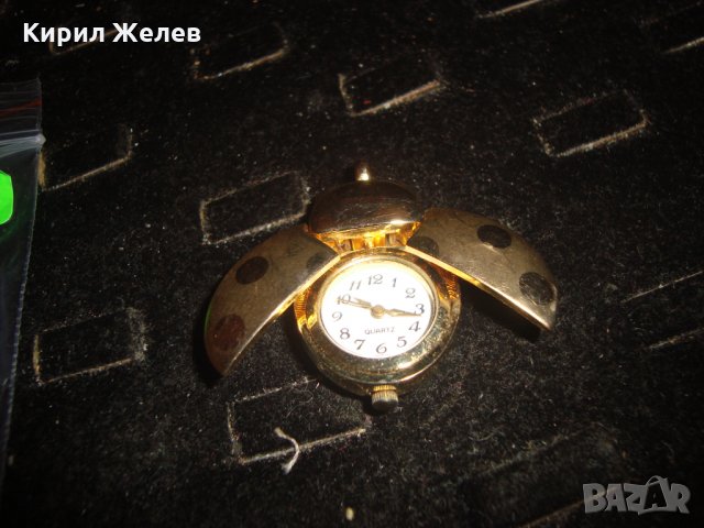 ПОЗЛАТЕНА БРОНЗОВА КАЛИНКА - ЧАСОВНИК АРТ МЕДАЛЬОН МНОГО КРАСИВ 21911, снимка 10 - Дамски - 32776885