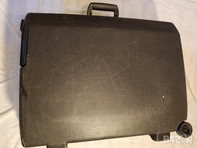 Куфар : Samsonite Oyster GL и 2-ри с твърди стени,4 колелца, на цип с шифър, с разтегателна дръжка, снимка 8 - Куфари - 52344325