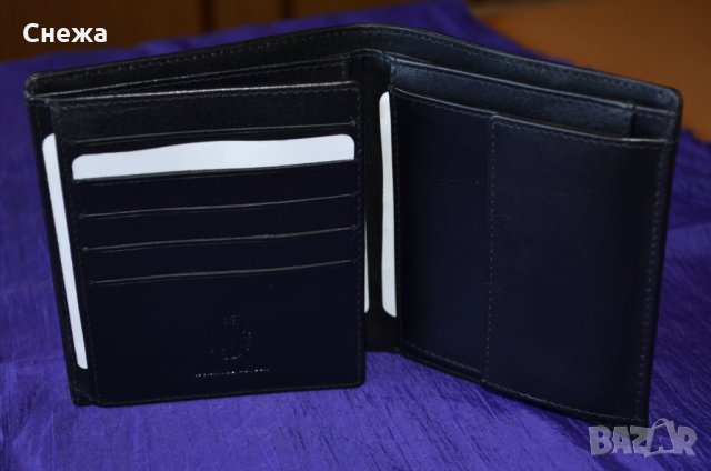 Leonhard Heyden Richmond 4263-001 вертикален портфейл без кутия, снимка 7 - Портфейли, портмонета - 27419525