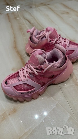 Balenciaga Track розови , снимка 8 - Маратонки - 53536728