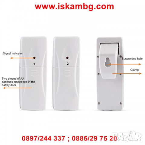 Безжичен термометър с LCD дисплей - код 2225, снимка 7 - Други стоки за дома - 26721534