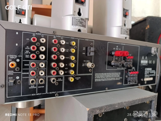 Мощтна аудио система Yamaha, снимка 8 - Аудиосистеми - 51865822