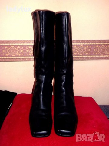 Естествена Кожа, Високи ботуши, 39-ти номер. Код 745, снимка 3 - Дамски ботуши - 26709562